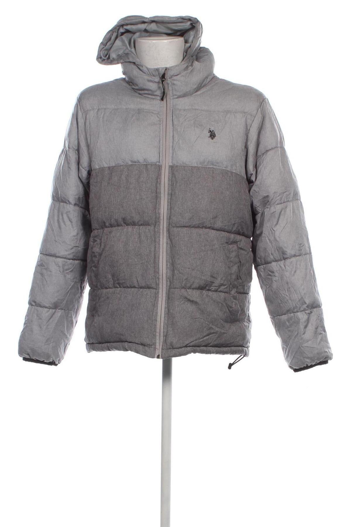 Herrenjacke U.S. Polo Assn., Größe L, Farbe Grau, Preis € 55,99