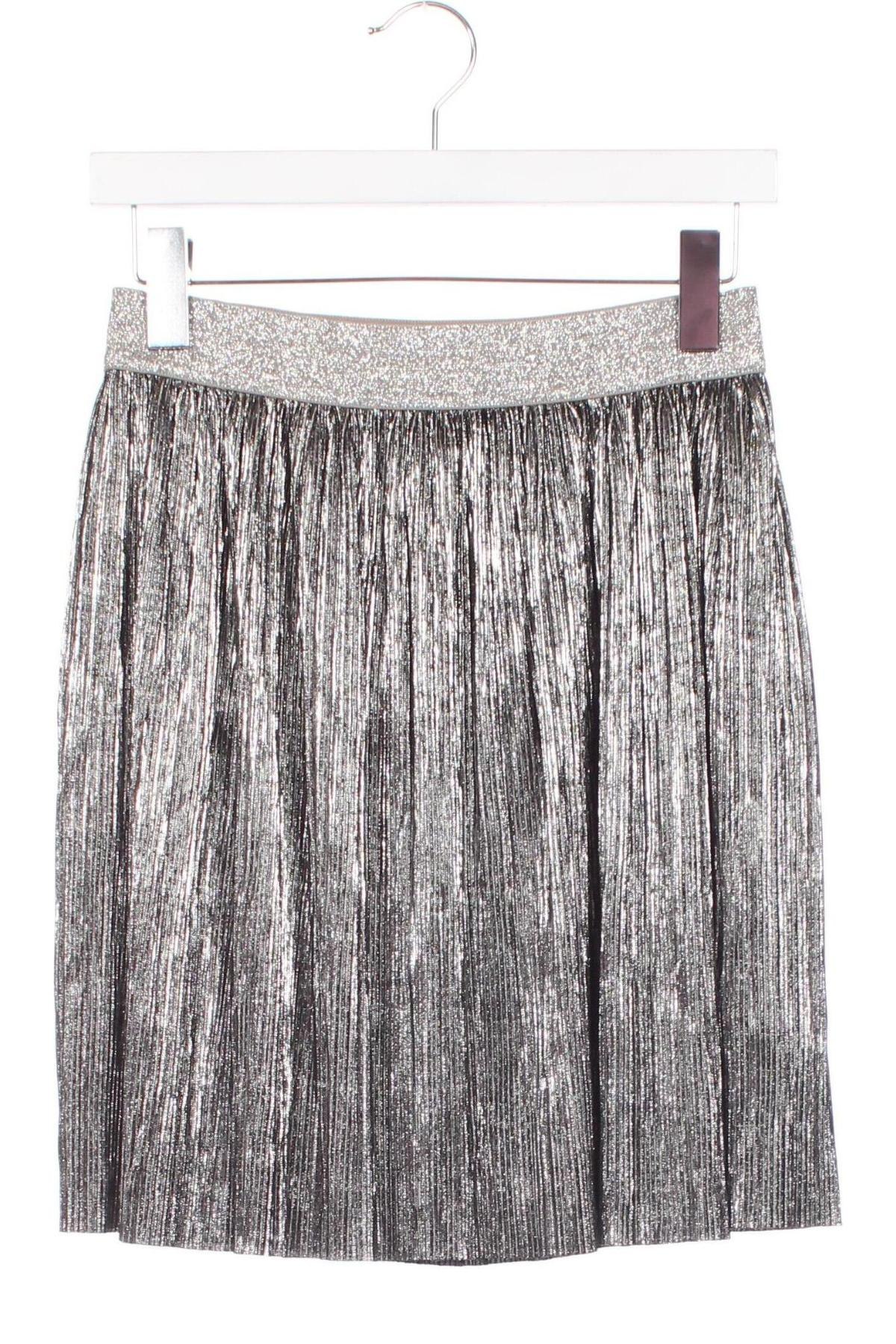 Rock H&M Divided, Größe XS, Farbe Silber, Preis € 4,99