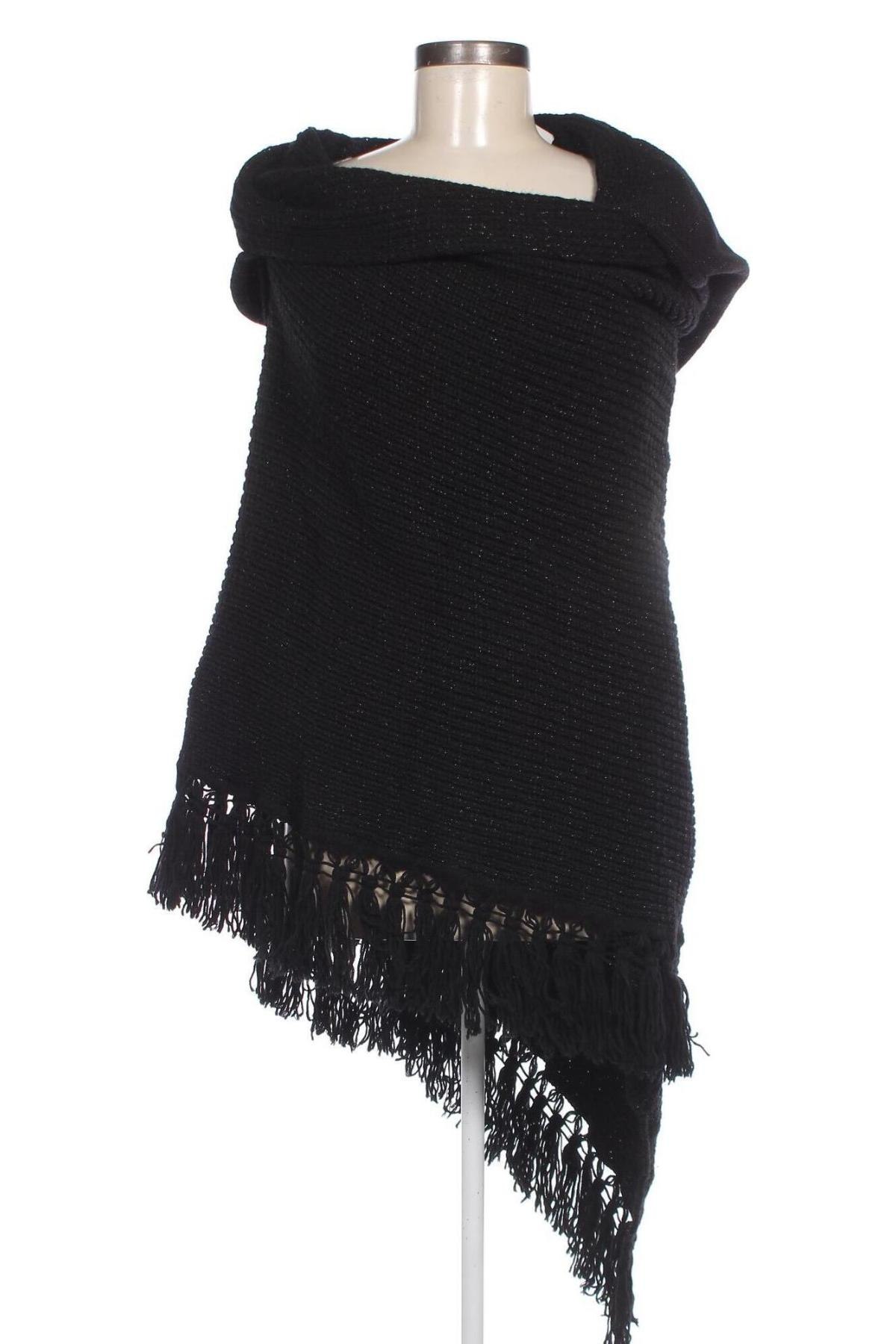 Poncho, Größe L, Farbe Schwarz, Preis € 20,29