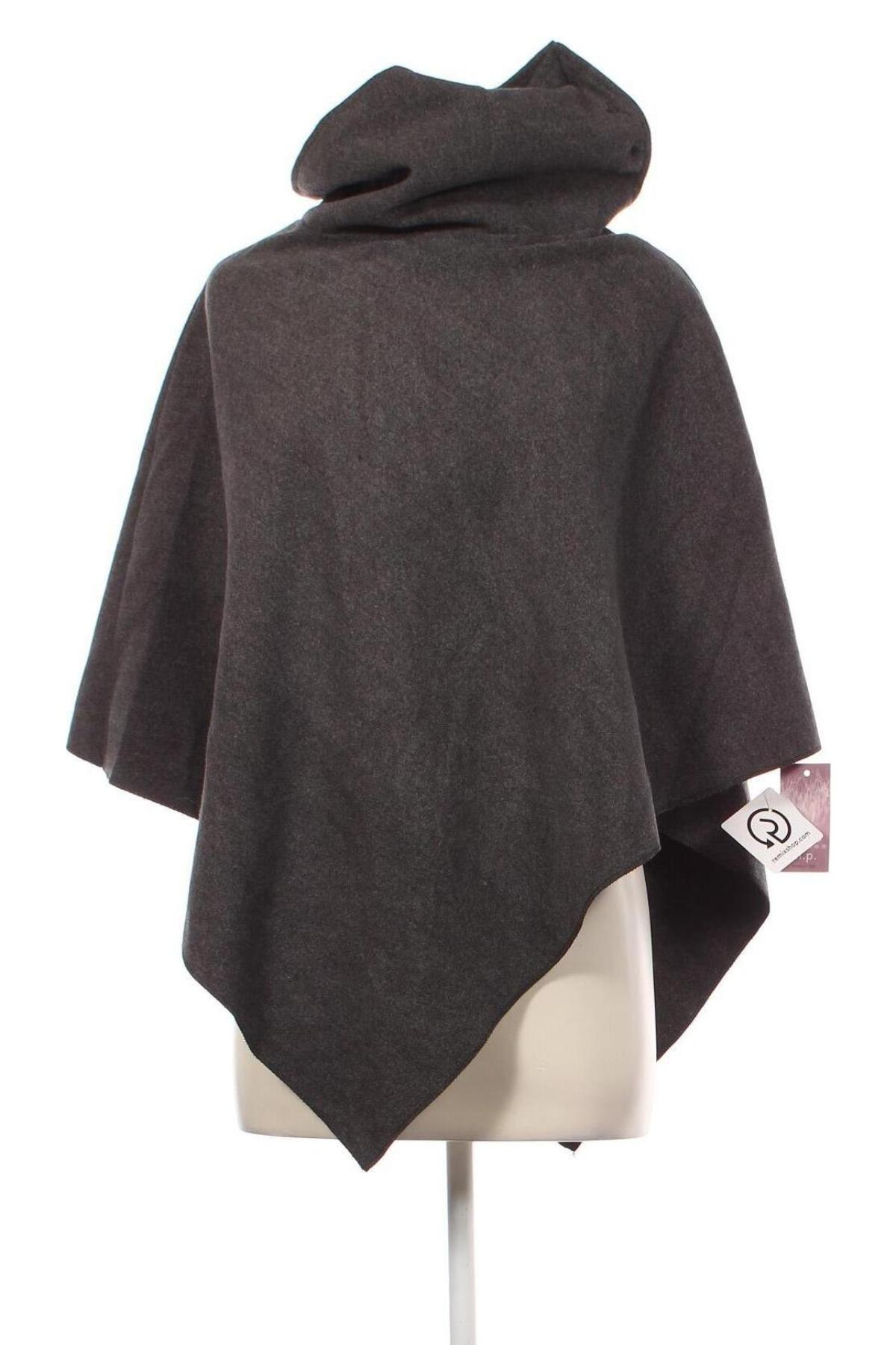 Poncho Fashion, Größe M, Farbe Grau, Preis € 37,99