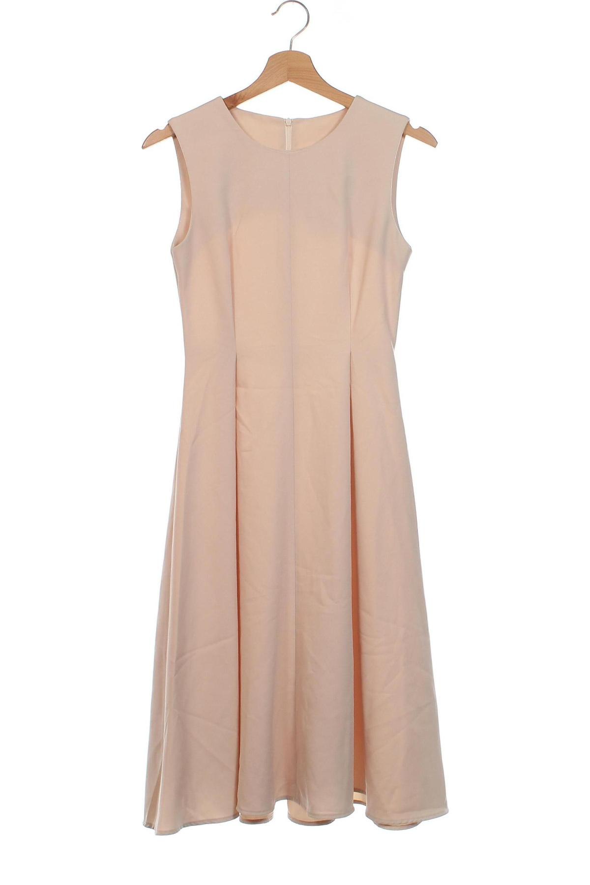 Kleid, Größe XS, Farbe Beige, Preis 6,29 €