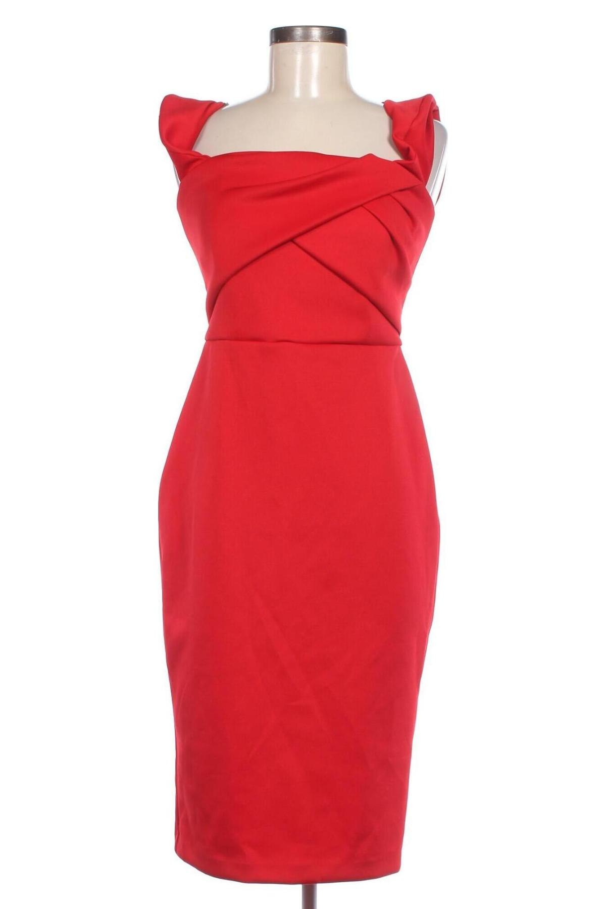 Kleid ASOS, Größe M, Farbe Rot, Preis 20,99 €