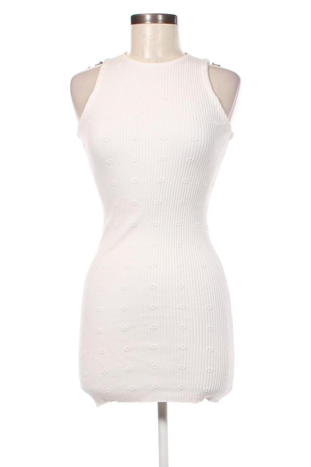 Rochie Bershka, Mărime S, Culoare Alb, Preț 47,99 Lei