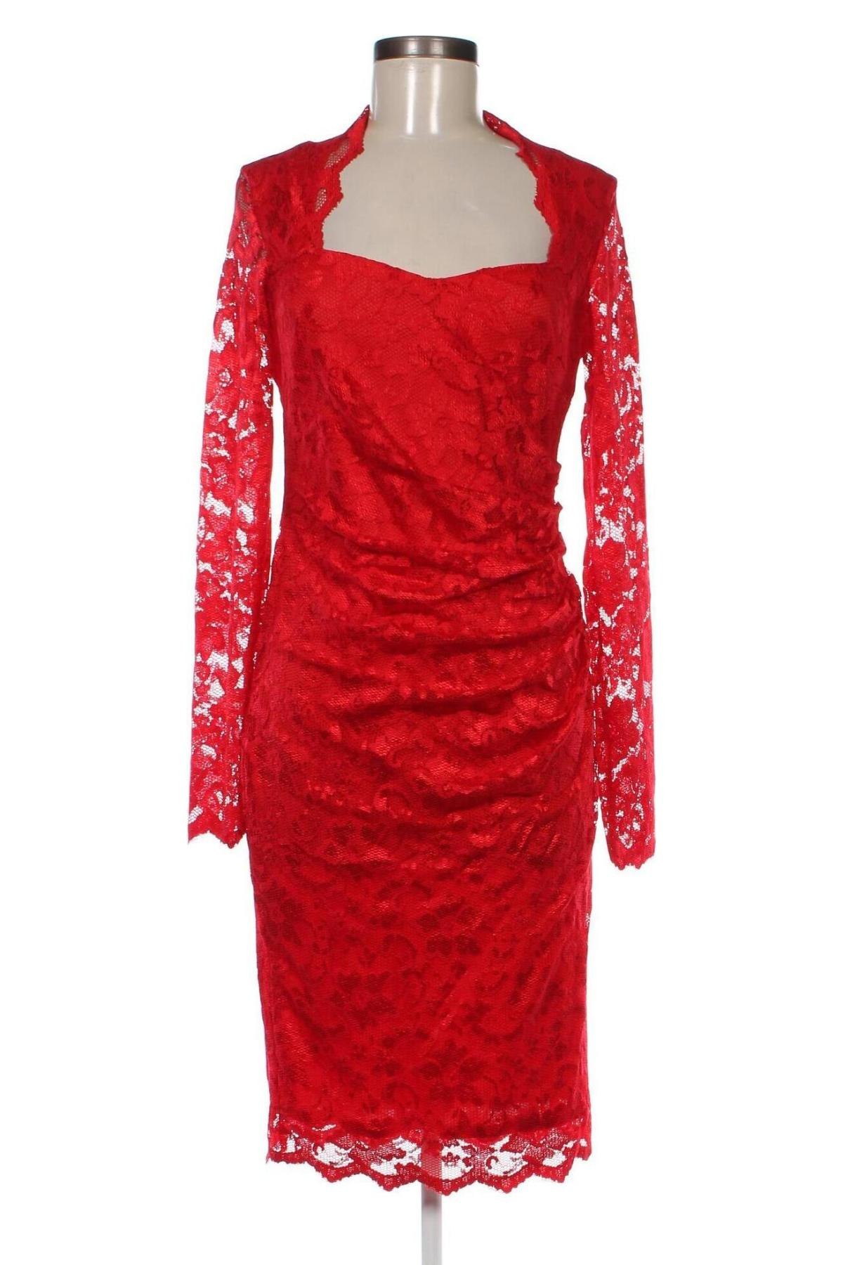 Kleid Goddess London, Größe L, Farbe Rot, Preis 53,99 €