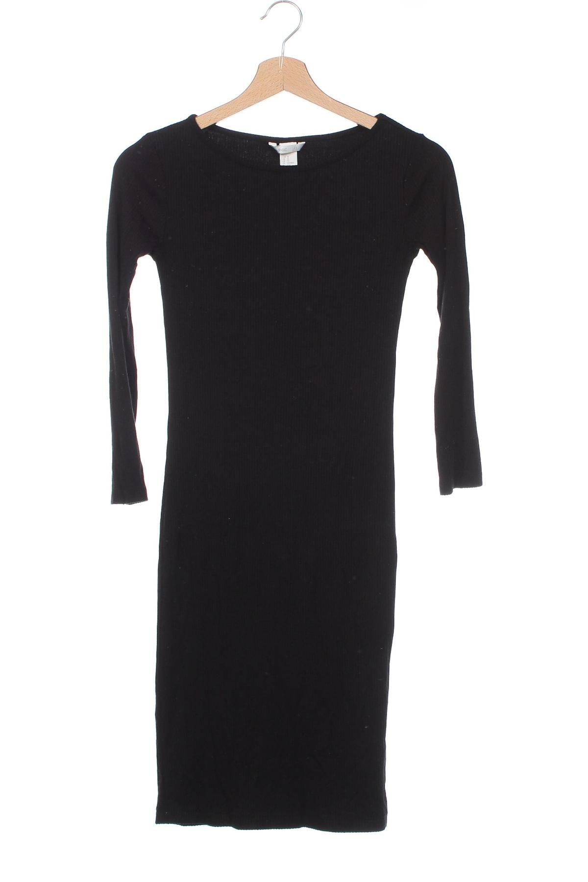 Kleid H&M, Größe XS, Farbe Schwarz, Preis € 2,99