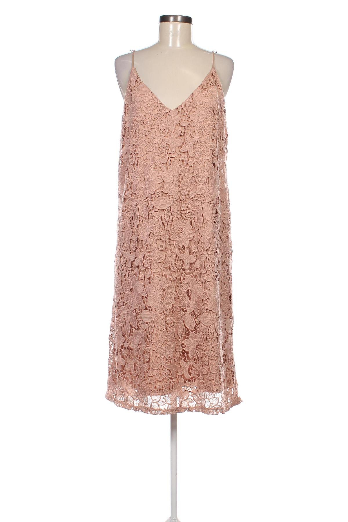 Kleid H&M, Größe L, Farbe Rosa, Preis 20,29 €