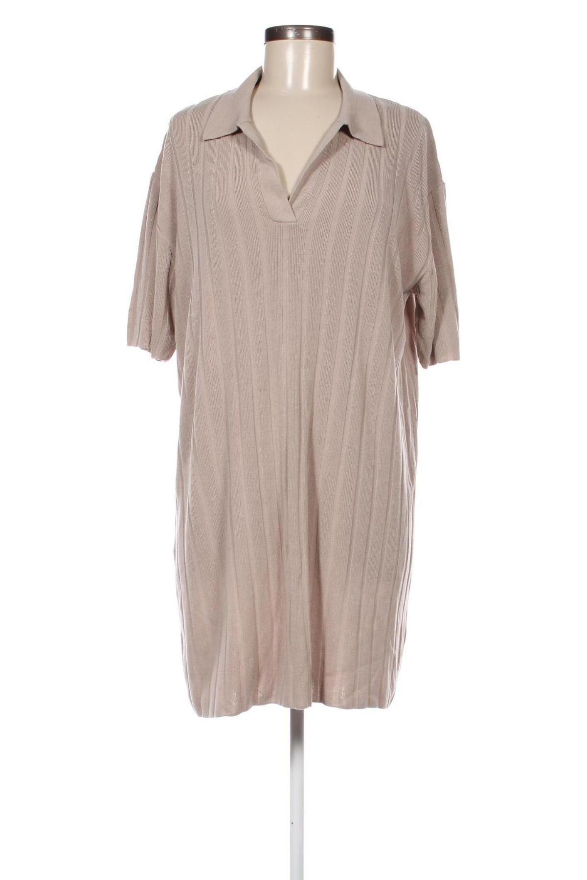 Kleid H&M, Größe L, Farbe Beige, Preis 9,99 €