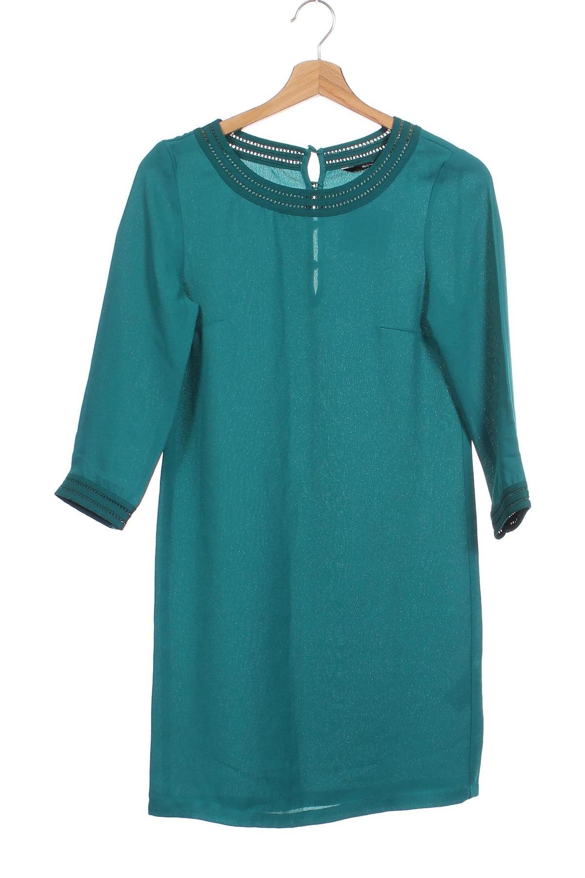 Rochie H&M, Mărime XS, Culoare Verde, Preț 33,99 Lei