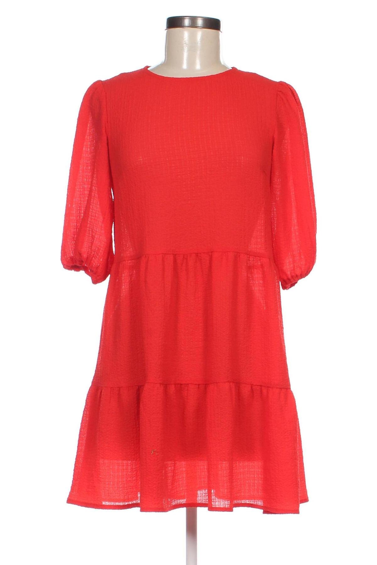 Kleid H&M Divided, Größe XS, Farbe Rot, Preis € 5,49