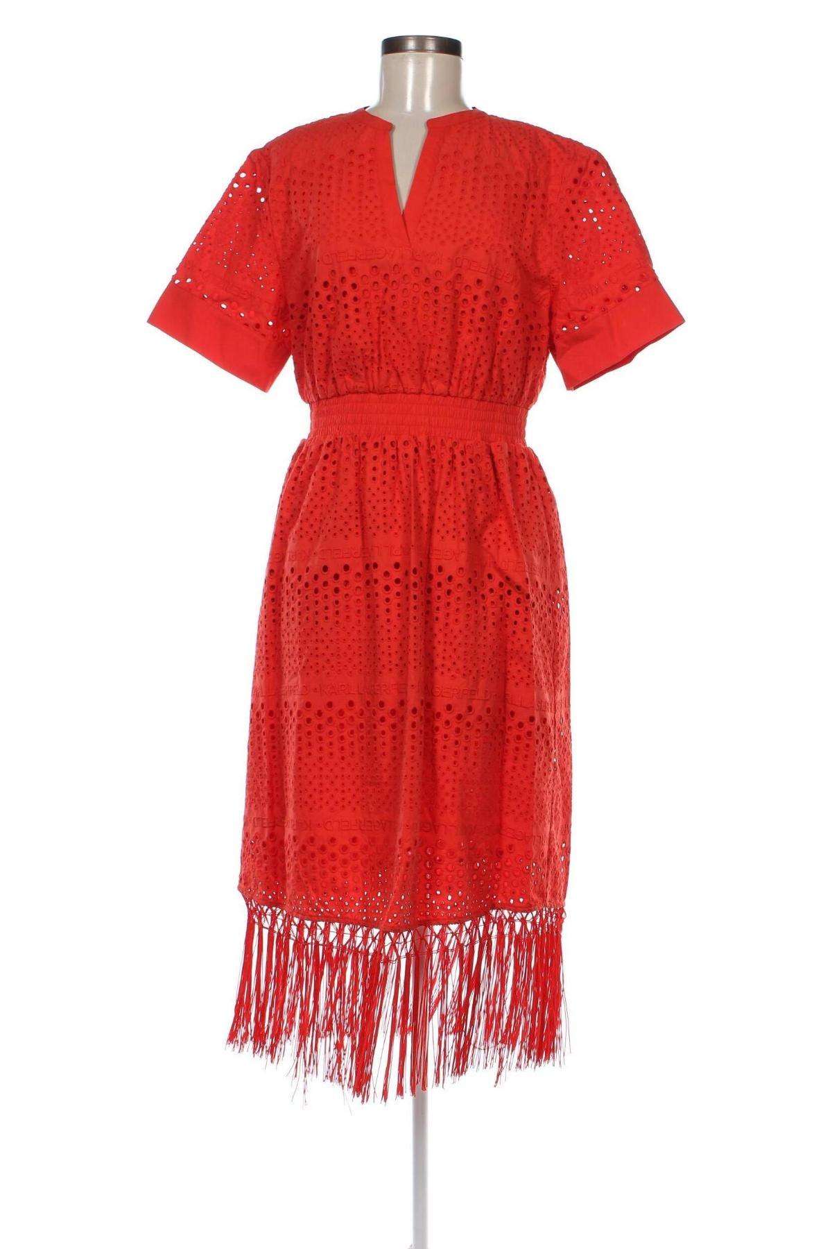 Kleid Karl Lagerfeld, Größe S, Farbe Rot, Preis € 59,49