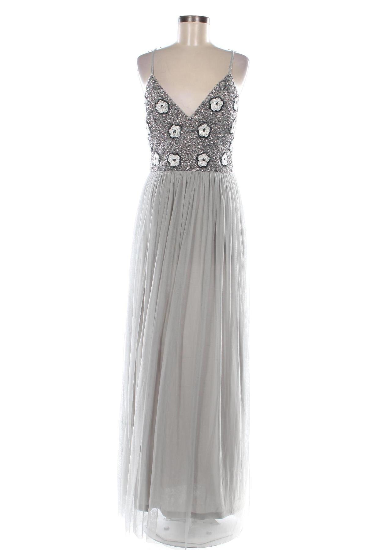 Kleid Lace & Beads, Größe L, Farbe Grau, Preis € 23,99