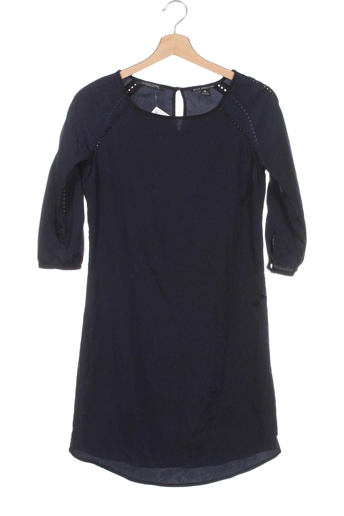 Kleid Maison Scotch, Größe S, Farbe Blau, Preis 12,40 €