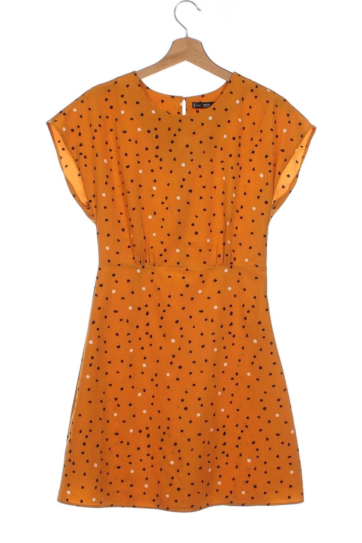 Kleid Mango, Größe XS, Farbe Orange, Preis € 4,99