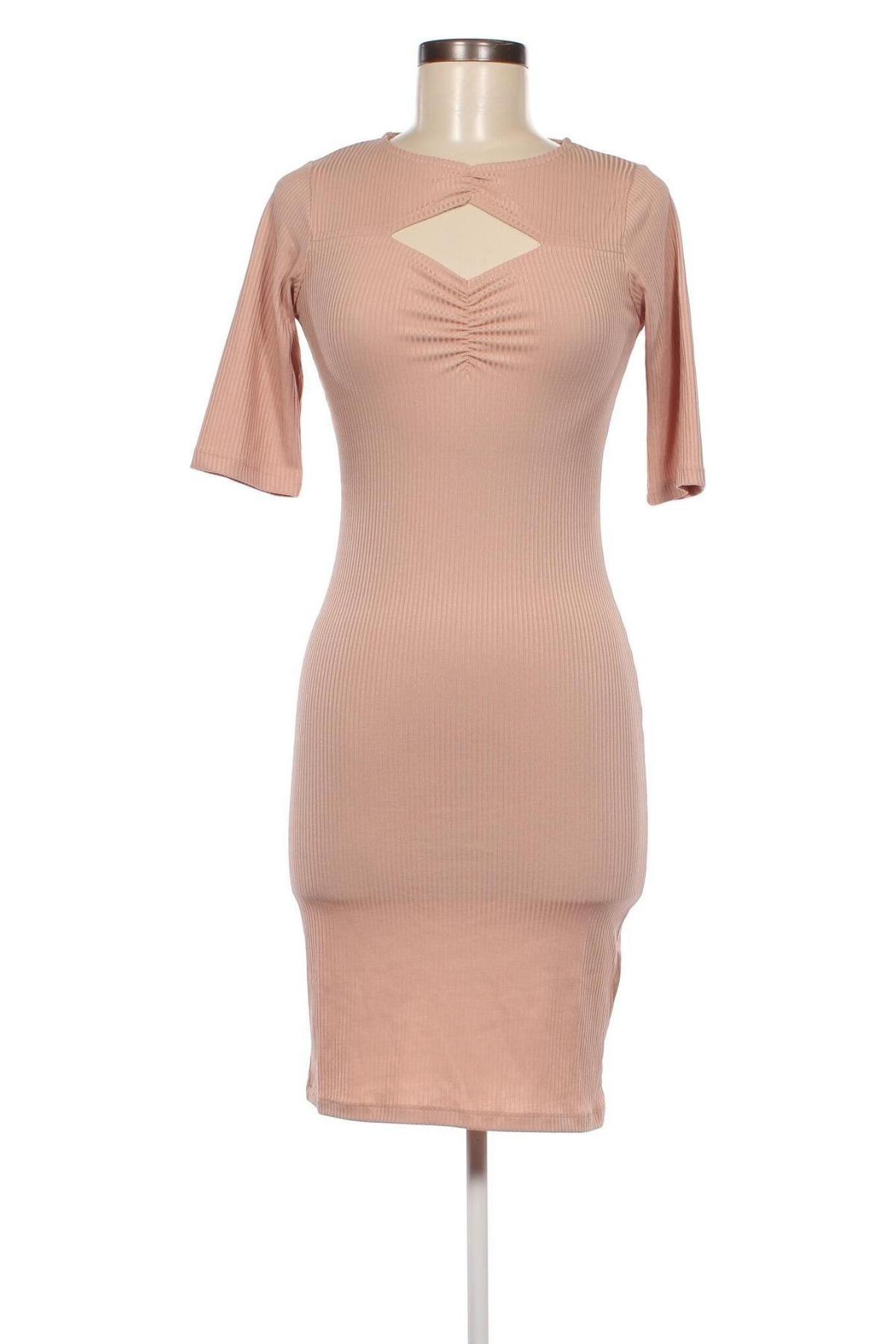 Kleid NA-KD, Größe M, Farbe Beige, Preis € 16,99