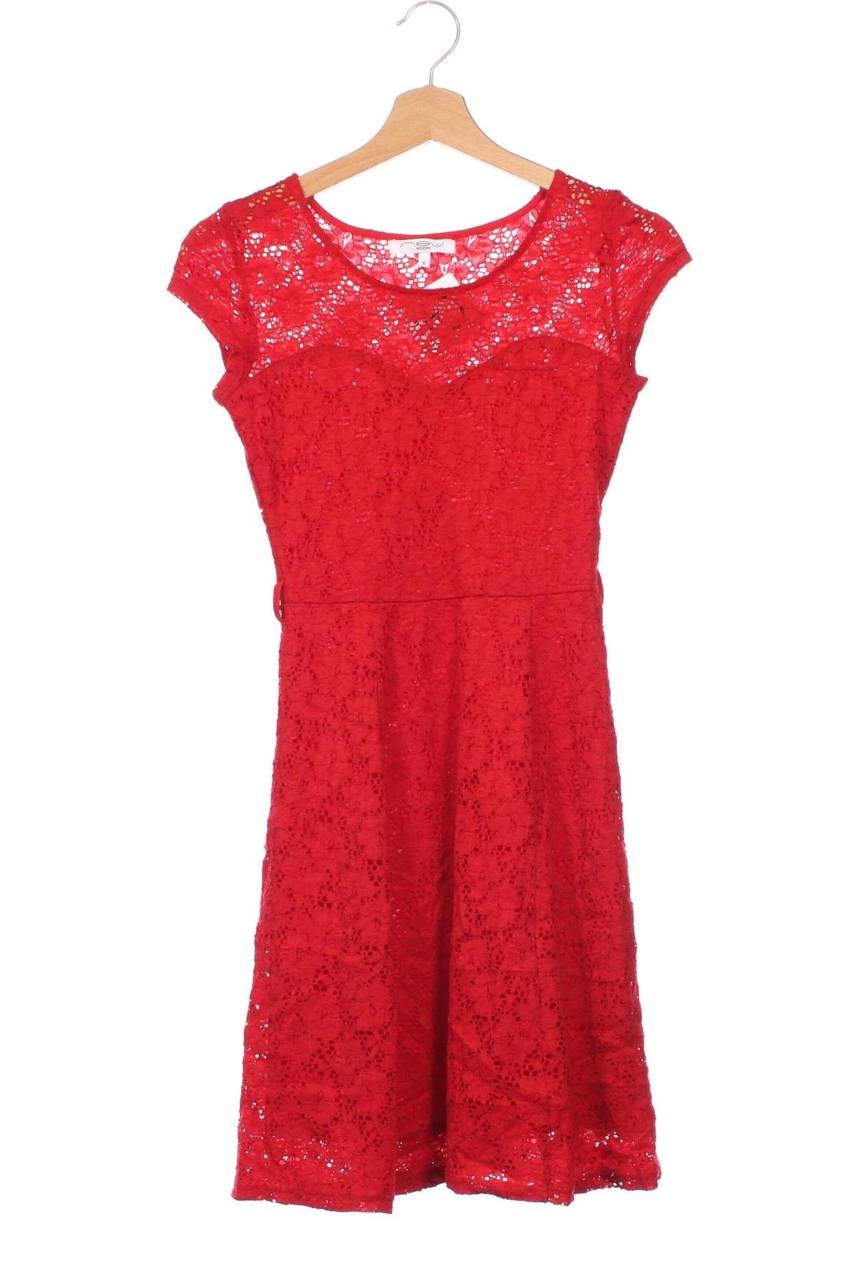 Kleid New Look, Größe XS, Farbe Rot, Preis € 17,99