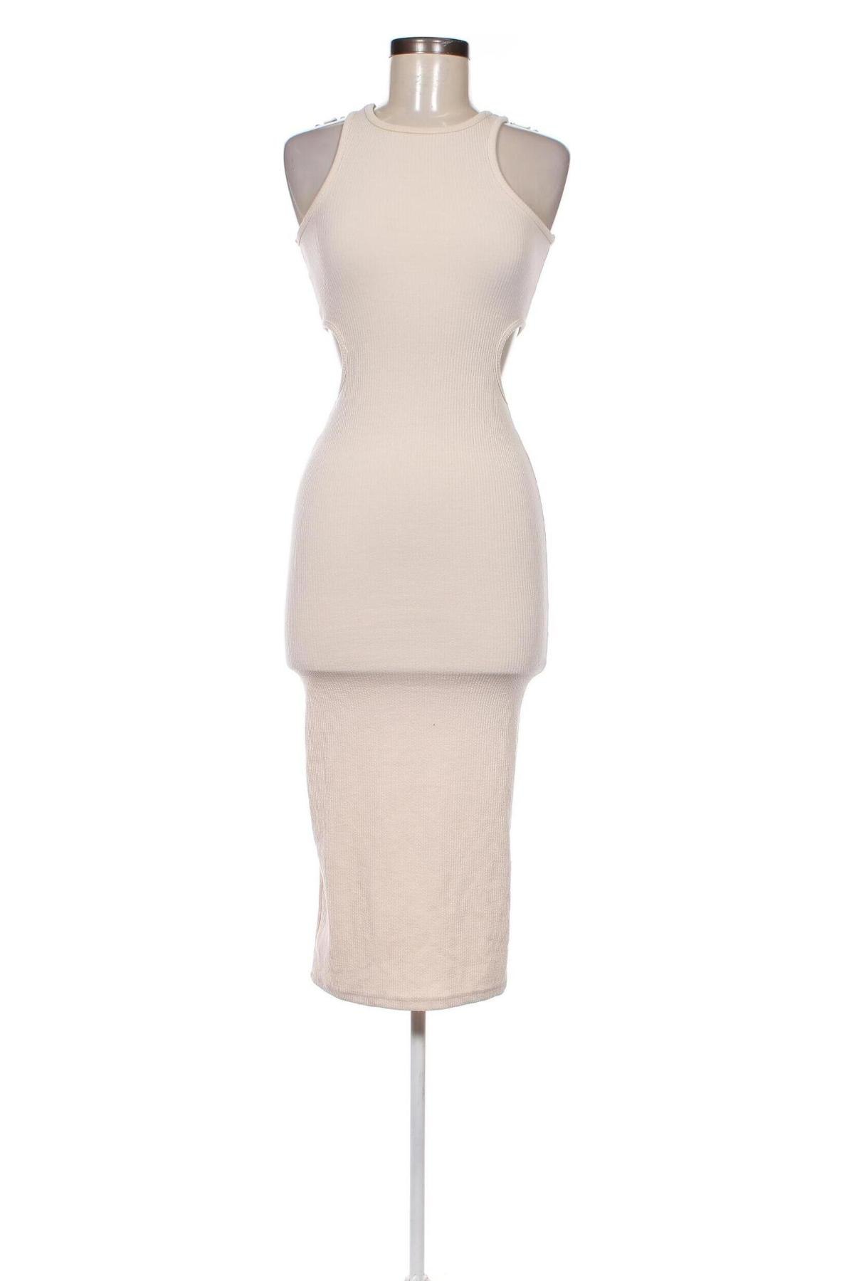 Rochie Stradivarius, Mărime XS, Culoare Ecru, Preț 71,99 Lei