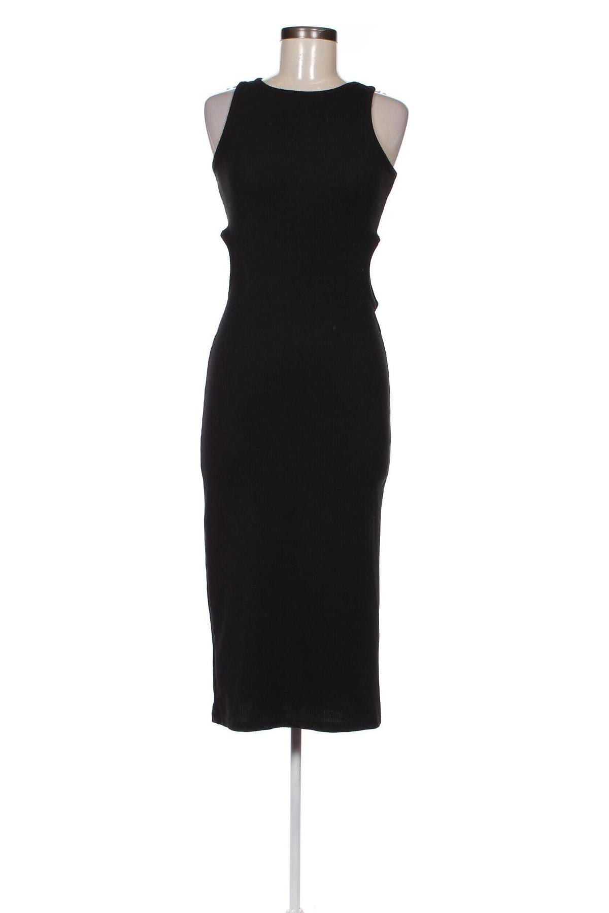 Kleid Stradivarius, Größe L, Farbe Schwarz, Preis 18,99 €