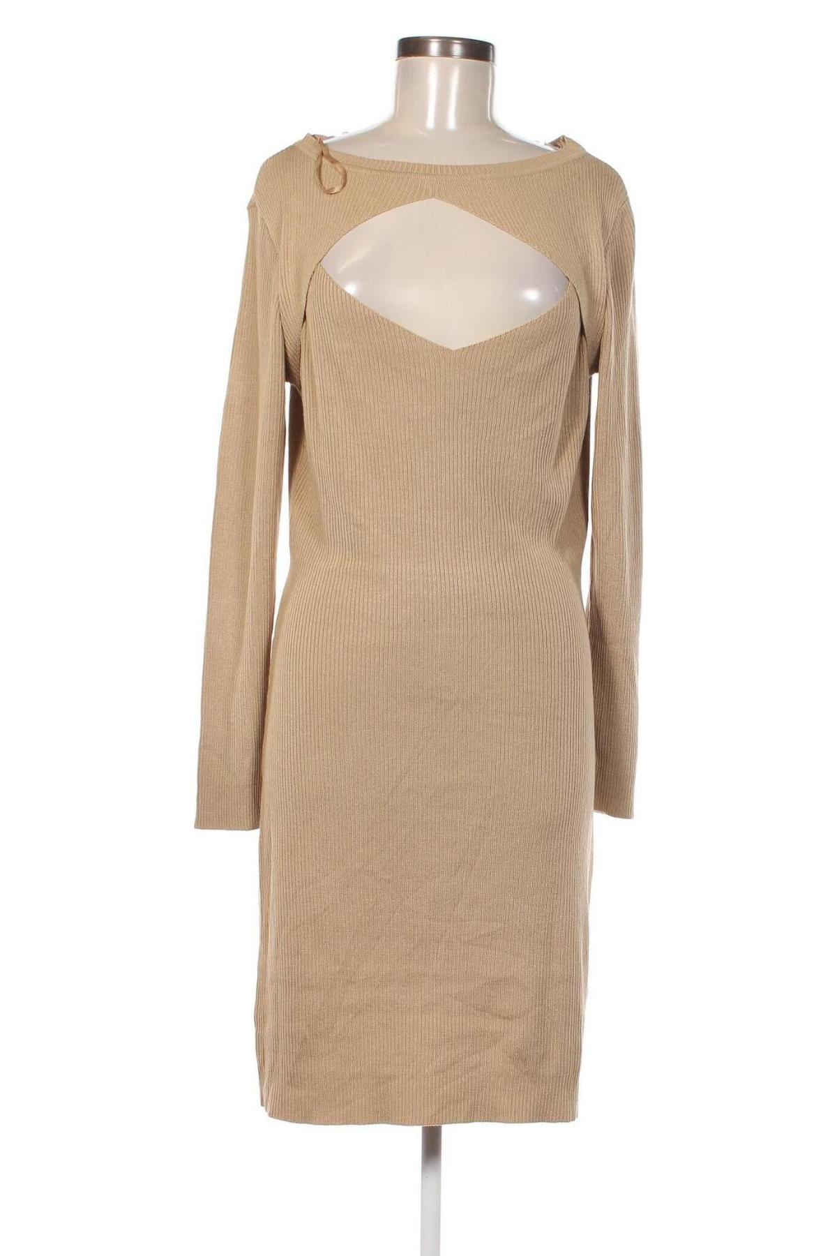 Kleid Urban Classics, Größe XXL, Farbe Beige, Preis € 11,99