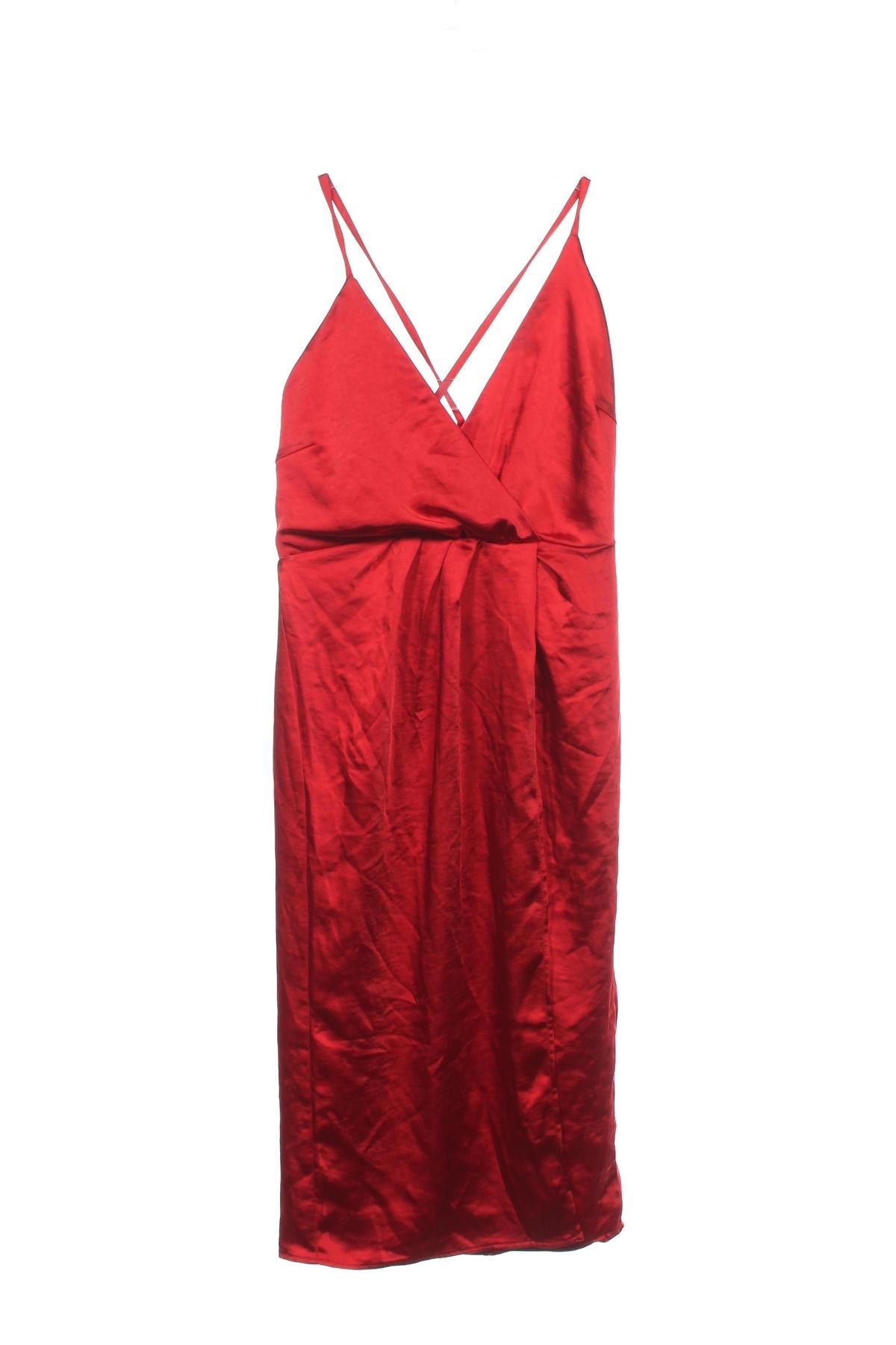 Kleid VILA, Größe XS, Farbe Rot, Preis 37,50 €