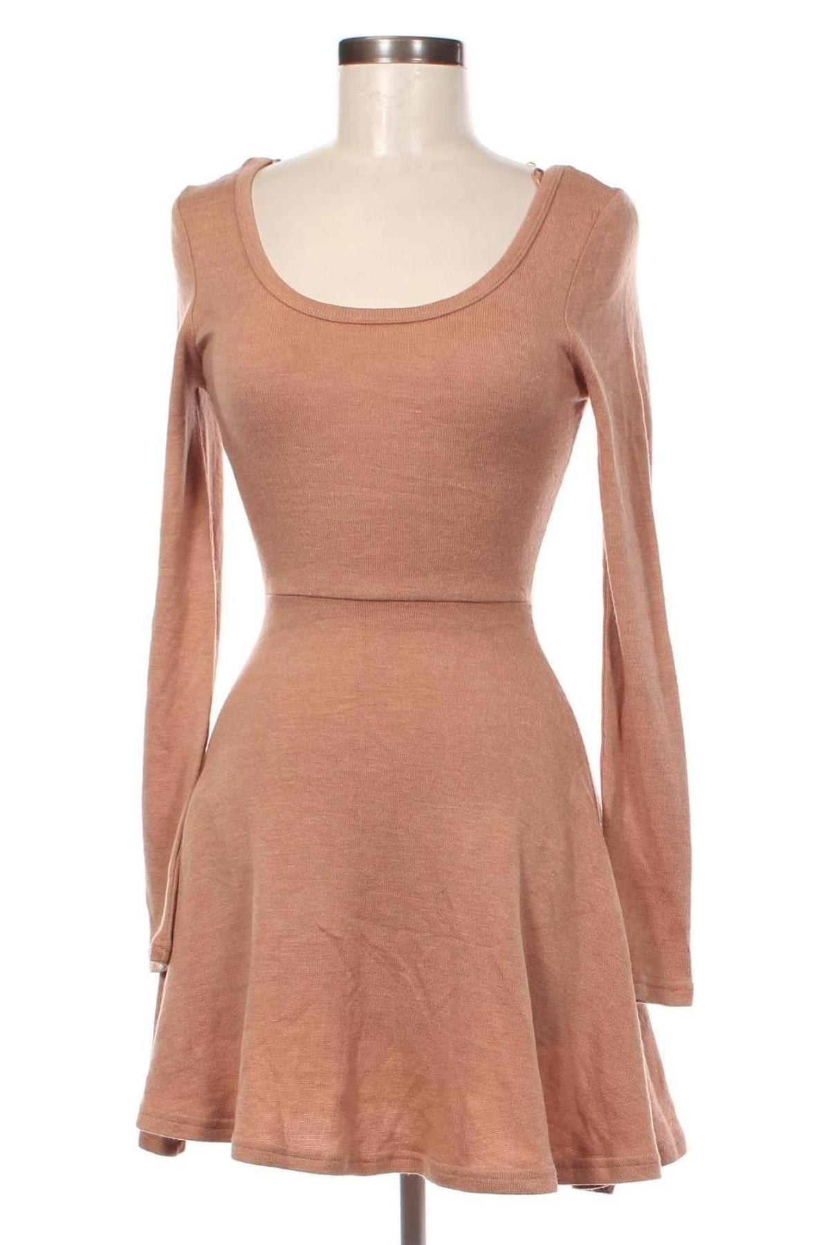 Kleid Valley Girl, Größe XS, Farbe Beige, Preis 5,49 €