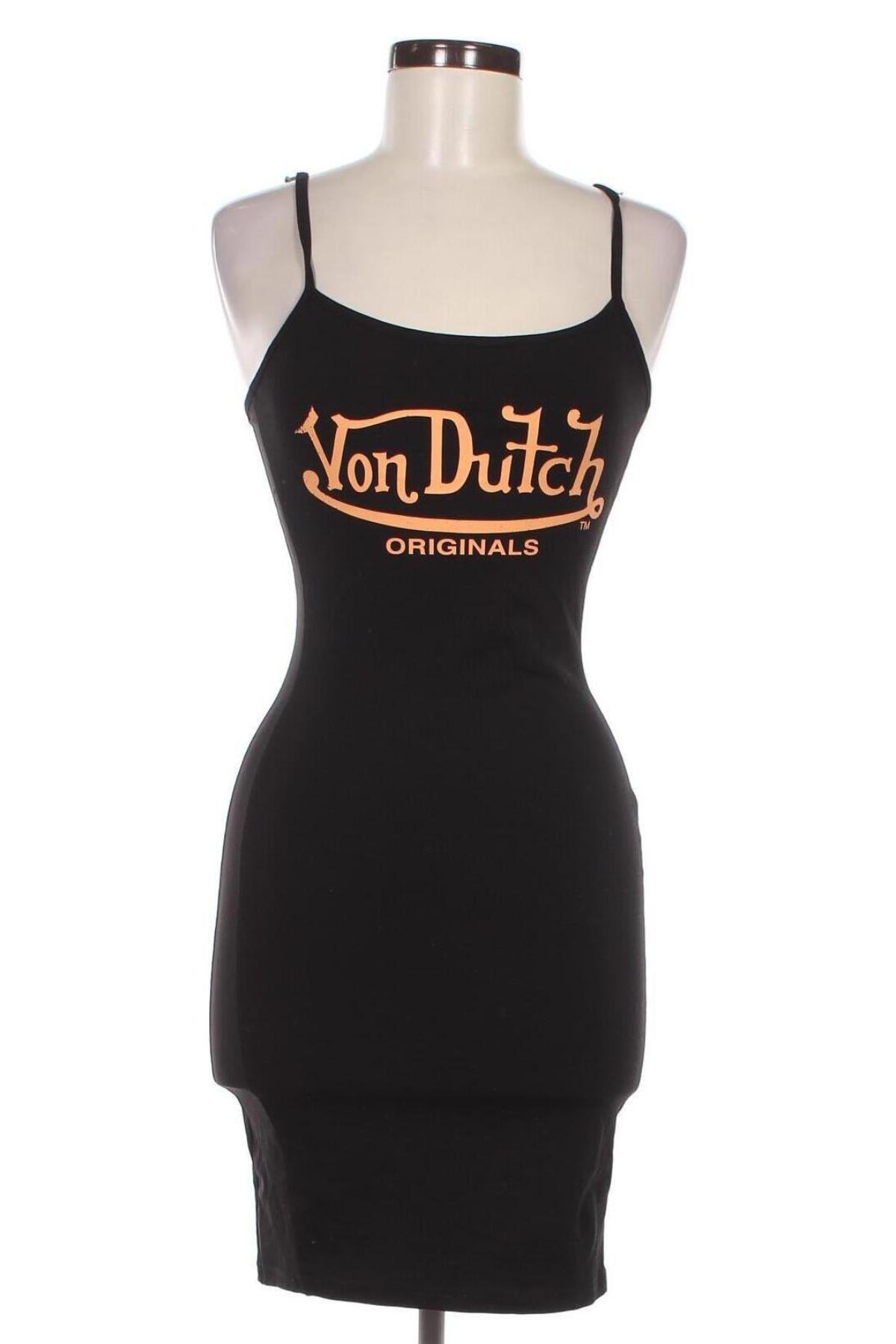 Kleid Von Dutch, Größe M, Farbe Schwarz, Preis 19,99 €