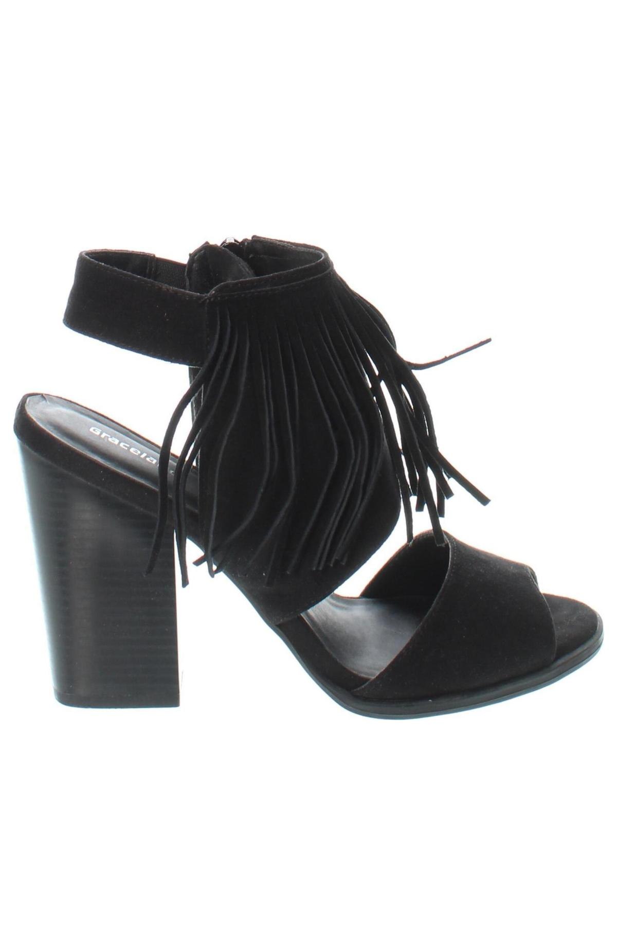 Sandale Graceland, Mărime 35, Culoare Negru, Preț 59,99 Lei