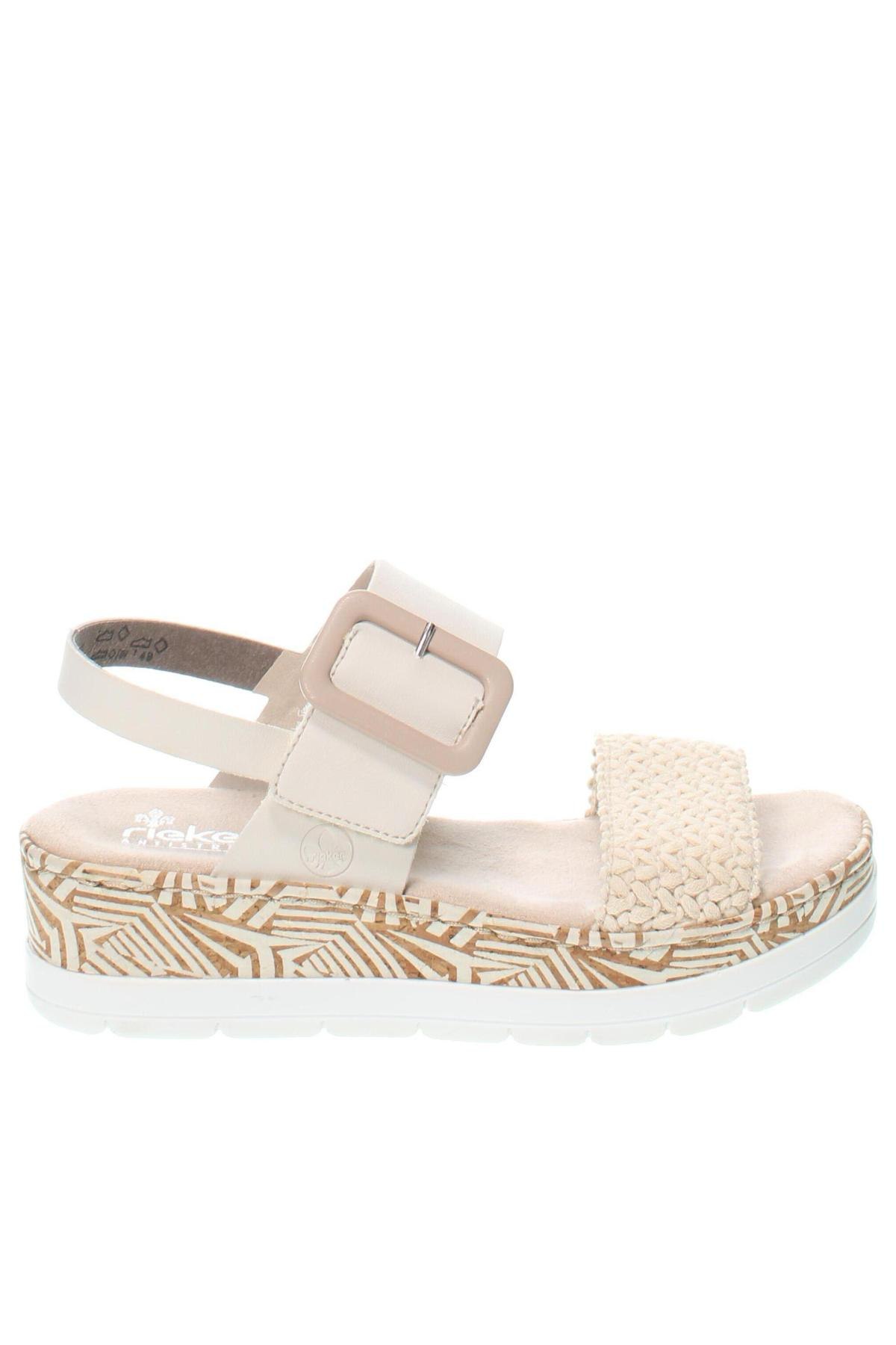 Sandalen Rieker, Größe 37, Farbe Beige, Preis € 28,79