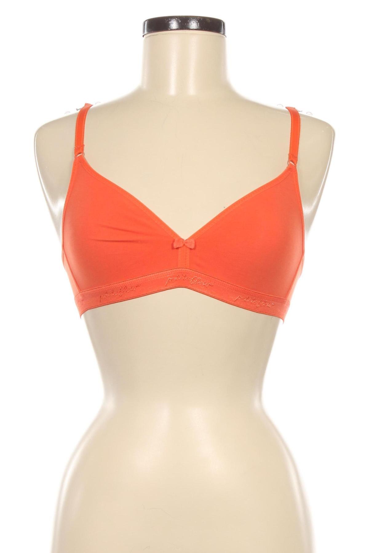 Büstenhalter Petite Fleur, Größe S, Farbe Orange, Preis 5,99 €