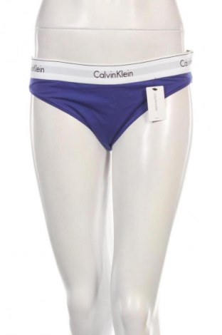 Bikini Calvin Klein, Mărime XL, Culoare Albastru, Preț 94,99 Lei