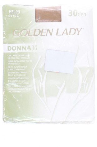 Strumpfhose Golden Lady, Größe XL, Farbe Beige, Preis 11,00 €