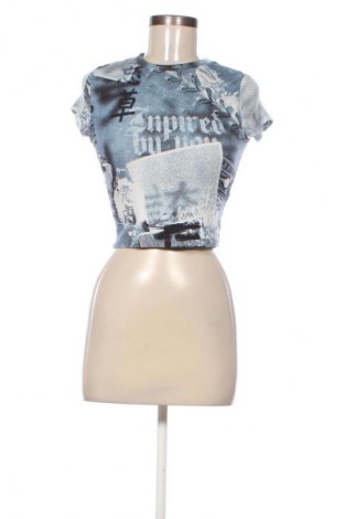 Damen Shirt Bershka, Größe M, Farbe Mehrfarbig, Preis € 9,72