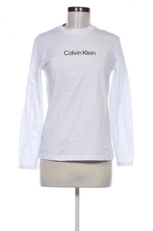 Дамска блуза Calvin Klein, Размер S, Цвят Бял, Цена 67,99 лв.