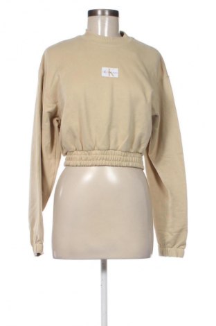 Γυναικεία μπλούζα Calvin Klein Jeans, Μέγεθος XS, Χρώμα  Μπέζ, Τιμή 44,99 €