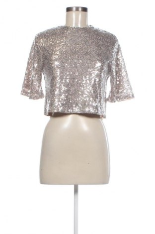 Bluză de femei H&M, Mărime XS, Culoare Argintiu, Preț 75,99 Lei