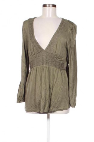 Γυναικεία μπλούζα H&M, Μέγεθος L, Χρώμα Πράσινο, Τιμή 9,72 €