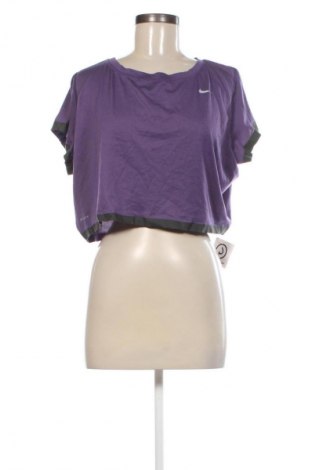 Дамска блуза Nike, Размер XL, Цвят Лилав, Цена 31,99 лв.