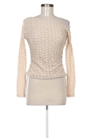 Bluzka damska Pull&Bear, Rozmiar M, Kolor Beżowy, Cena 62,99 zł