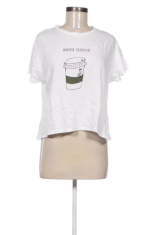 Γυναικεία μπλούζα Pull&Bear, Μέγεθος S, Χρώμα Λευκό, Τιμή 10,00 €