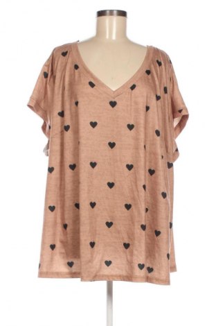 Damen Shirt SHEIN, Größe 5XL, Farbe Mehrfarbig, Preis 9,72 €