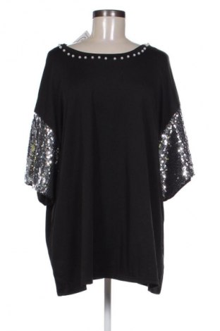 Damen Shirt SHEIN, Größe 4XL, Farbe Schwarz, Preis 9,72 €