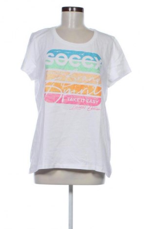 Damen Shirt Soccx, Größe L, Farbe Weiß, Preis € 18,99