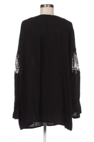 Bluzka damska Ulla Popken, Rozmiar 3XL, Kolor Czarny, Cena 111,99 zł