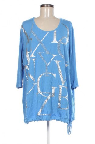 Damen Shirt Ulla Popken, Größe 3XL, Farbe Blau, Preis € 23,99