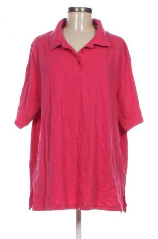 Bluzka damska Ulla Popken, Rozmiar 3XL, Kolor Różowy, Cena 128,99 zł