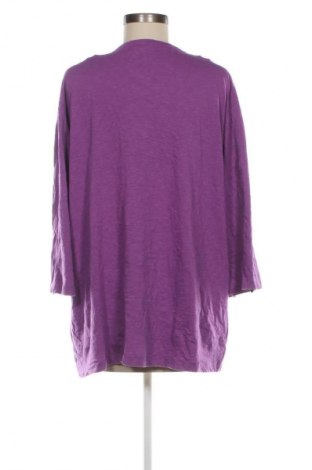 Bluzka damska Ulla Popken, Rozmiar 3XL, Kolor Fioletowy, Cena 111,99 zł