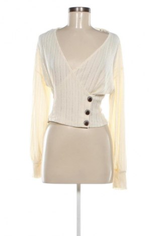 Damen Shirt Zara Trafaluc, Größe S, Farbe Ecru, Preis € 18,99