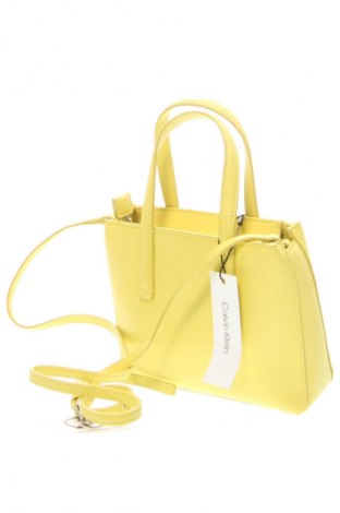Γυναικεία τσάντα Calvin Klein, Χρώμα Κίτρινο, Τιμή 129,99 €