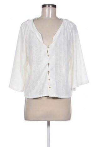 Damski kardigan H&M, Rozmiar L, Kolor Biały, Cena 67,41 zł