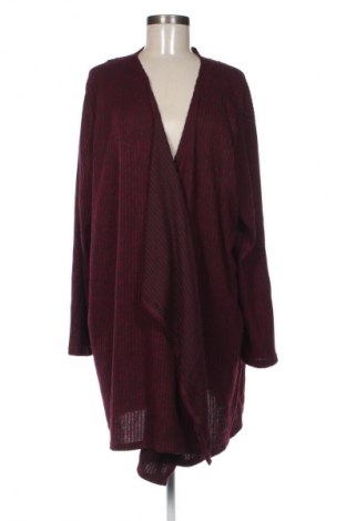 Damski kardigan Janina, Rozmiar 3XL, Kolor Czerwony, Cena 60,99 zł