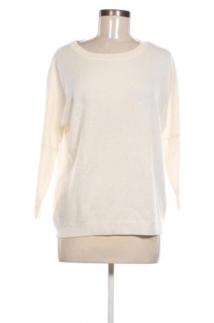 Дамска жилетка Just Cashmere, Размер L, Цвят Бял, Цена 224,99 лв.